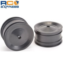 Schumacher Racing Rear Wheel Black pr - CAT XLS SCHU7181