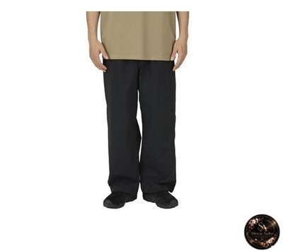 Snow Peak New Standard Easy Wide Pants NSD-PT-25AU002 Men's and Women's Black