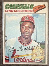 Lynn McGlothen 2026 Topps Heritage 1977 Original Buy back #47 - Cardinals