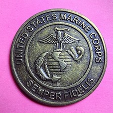 US MARINE CORPS. MARINE TOYS FOR TOTS FOUNDATION. COIN TOKEN 