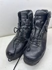 Meindl German Army UK 13.5 Black Leather GoreTex Vibram Military Combat Boots