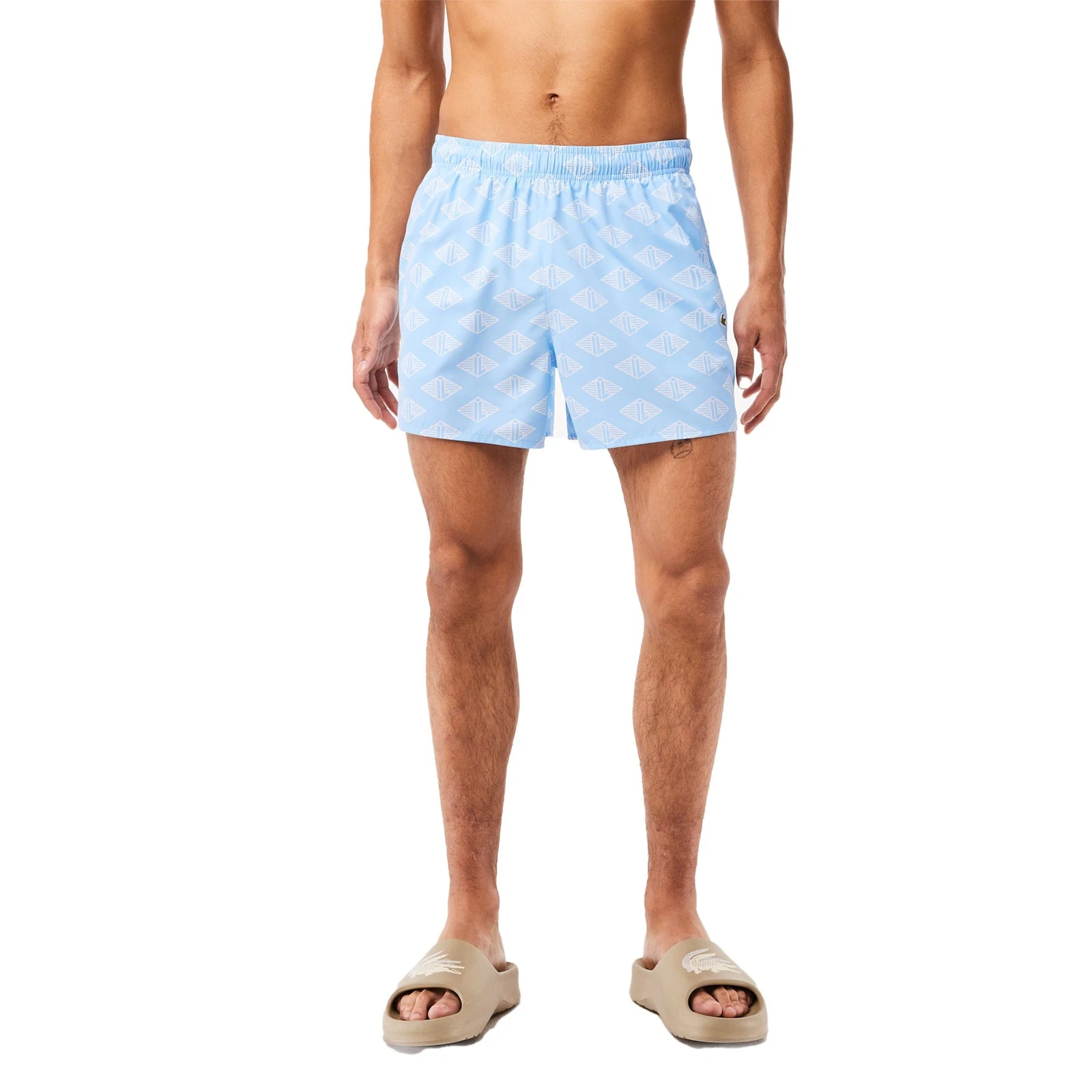 Lacoste Mens Shorts MH5641 Quick Dry Casual Swimwear Summer Beach Shorts Bottom