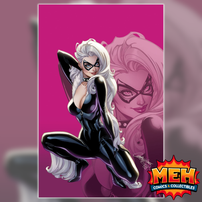 #ad Black Cat #1 J. Scott Campbell 1:100 Virgin Variant Marvel 2025 $89.99