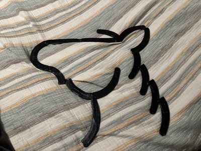 horseshoe horse head outline wall decor Decor Wall Art