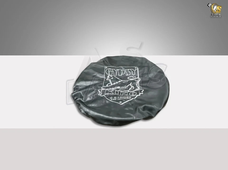 Cubierta de rueda trasera negra suave Suzuki Samurai Gypsy King Foto 2 de 4