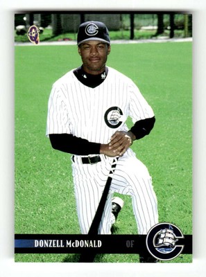 2000 Blueline Q Cards Columbus Clippers 20 Donzell McDonald BXCP06