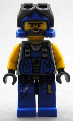 1x LEGO pm018 Minifigur Power Miners Duke