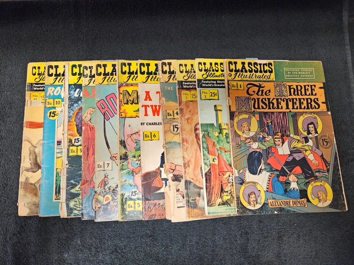 Classics Illustrated Golden Age US Comics 1938-55 | Updated Oct 2026
