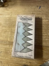 Sizzix Bigz Die Tim Holtz Alterations On The Edge Pennants 657181 Retired