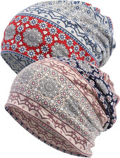 Women'S Baggy Slouchy Beanie Chemo Hat Cap Scarf