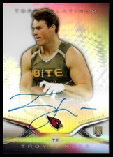 2014 Topps Platinum Troy Niklas Autographs Refractors Arizona Cardinals AU
