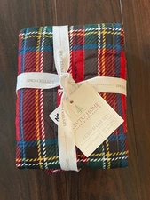 Levytex Home Holiday Plaid Euro Sham Set – 26”x26” – New With Tags