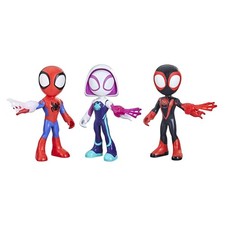 Spidey and his Amazing Friends Supersized 9 Inch Pack of 3 , Multicolored