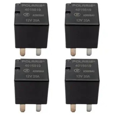 12V (Set of 4) 12VDC 20A 4PIN Ultra Micro ISO Automotive Relay, General Purpose