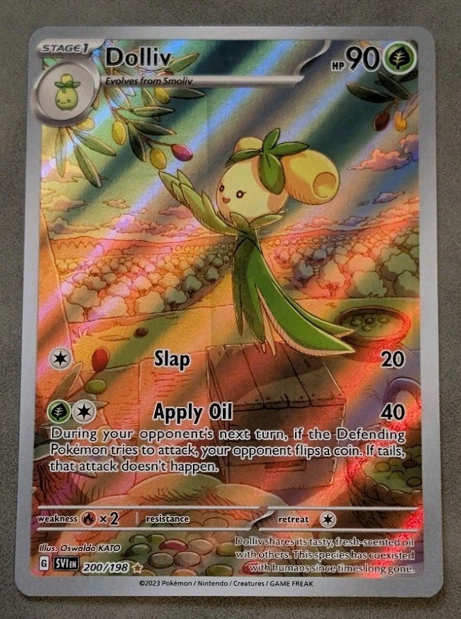 Dolliv 200/198 SV01: Scarlet & Violet Base Set Pokemon TCG Holo