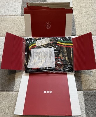 SELTEN NEU offizielles Original Adidas Ajax Bob Marley Fußballtrikot 21/22 Größe Large