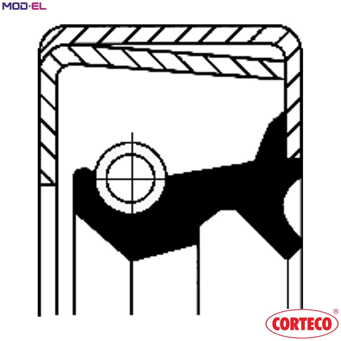 SHAFT SEAL MANUAL TRANSMISSION 12011412B FOR IVECO 8040.05.230/05.200 3.9L 4cyl