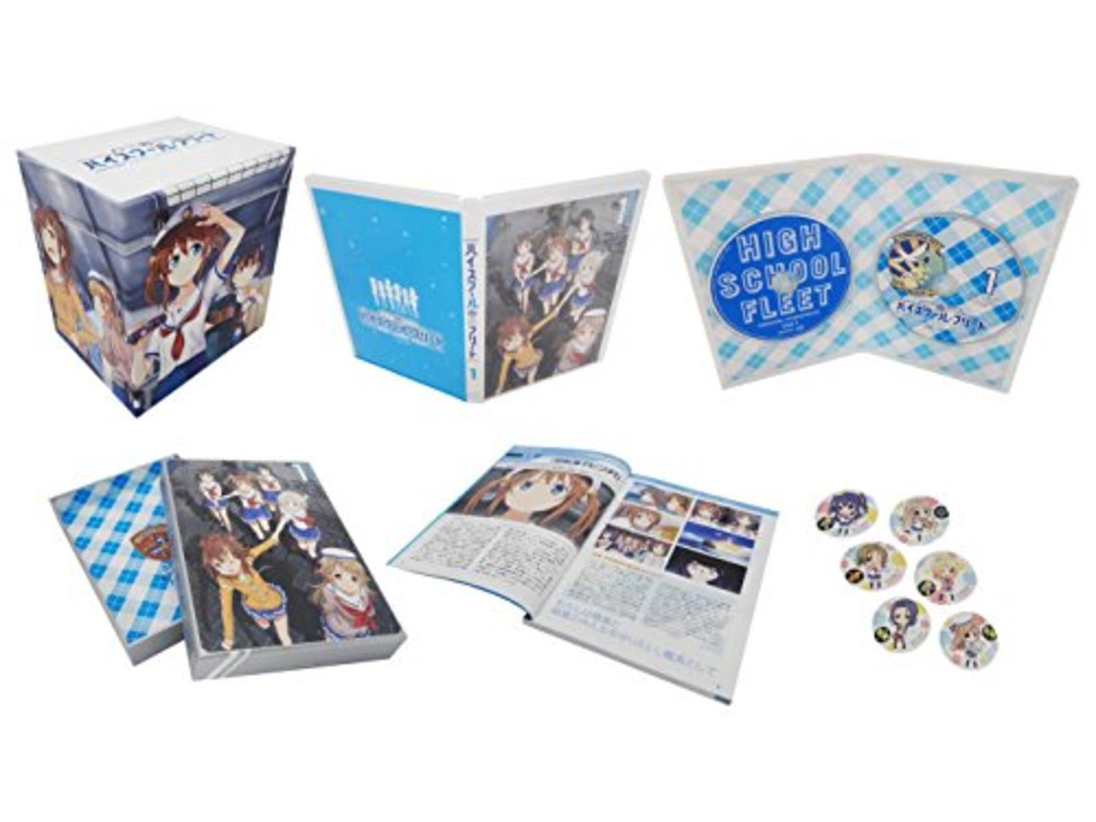 HIGH SCHOOL FLEET 1 CD LtdEd Japan Blu-ray