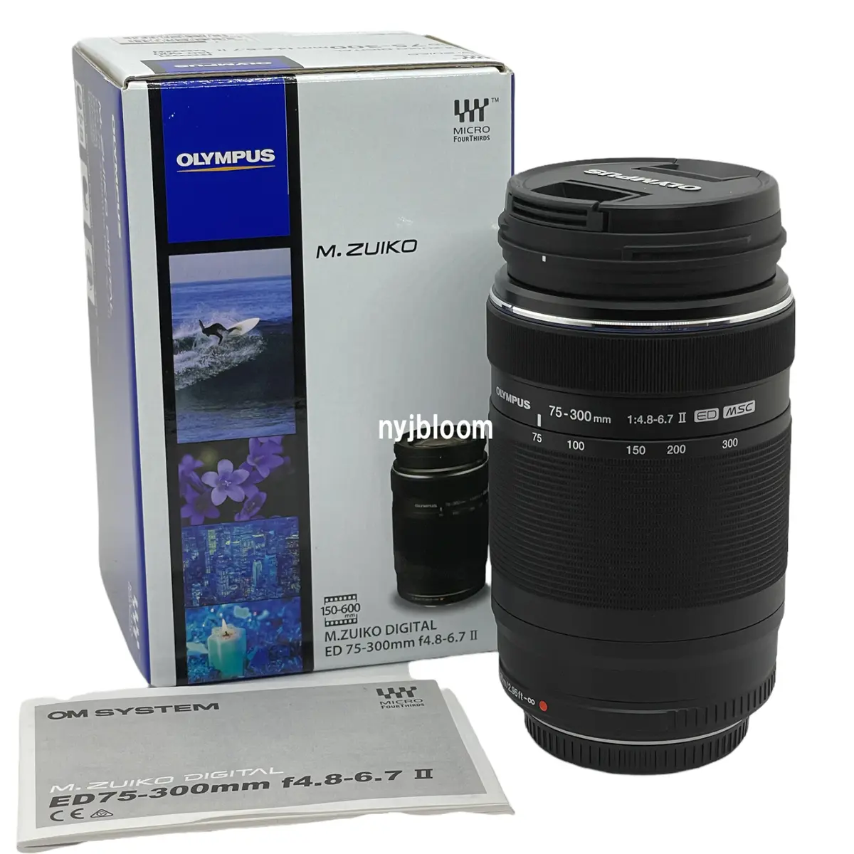 New Olympus M.ZUIKO DIGITAL ED 75-300mm f/4.8 - 6.7 II Lens