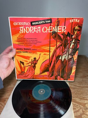 Giordano's Andrea Chenier Arturo Basile Orchestra of Radio Italiana Turin