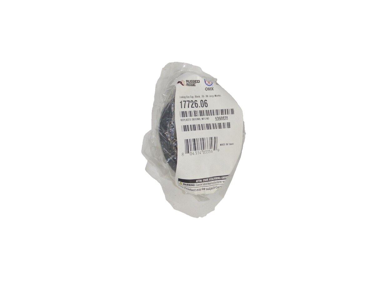 OMIX Jeep Wrangler YJ CJ 78-90 New Locking Gas Cap 17726.06 FREE
