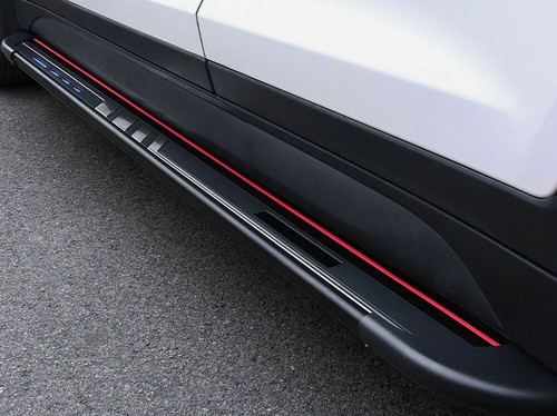2 piezas estriberas peldaños laterales para Volvo XC60 2018-2025 pedales fijos barras Nerf - Imagen 7 de 14