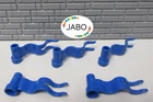 (H7/42) LEGO 5x4495a Flag / Flag Blue 6085 6086 6046 6060 6081 6091 6098