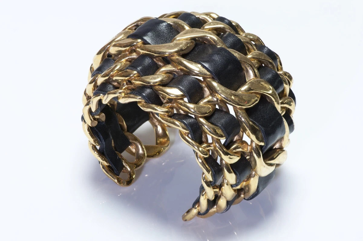 chanel gold bracelets for women