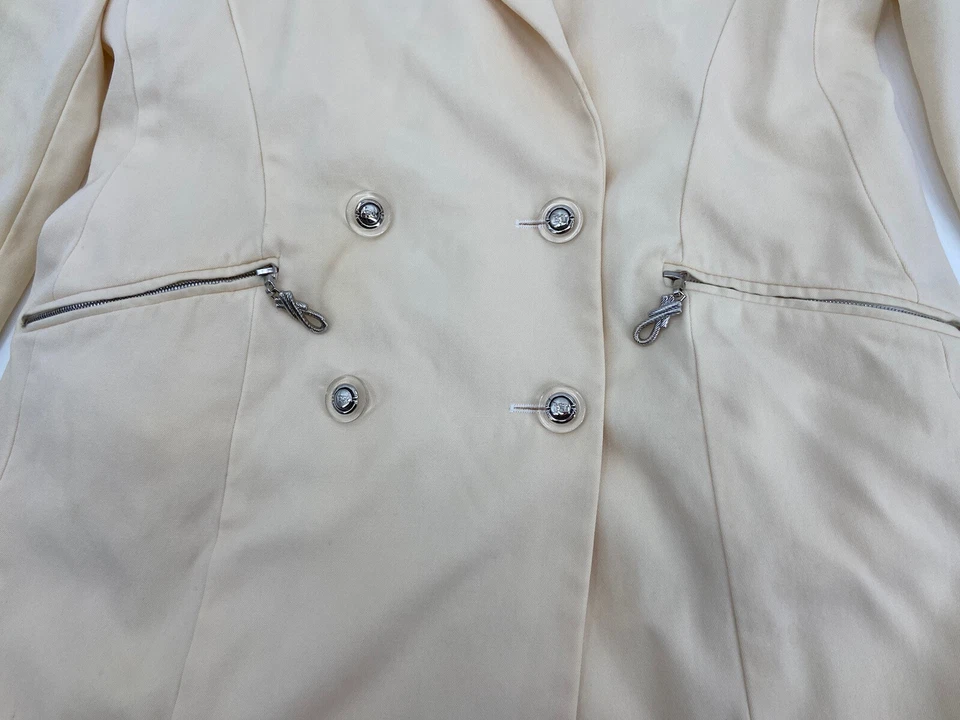 Blazer mujer vintage escadada Magaretha Ley marfil talla 36 Foto 4 de 4