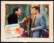 TEXAS BROOKLYN & HEAVEN Orig Movie Lobby Card Poster Guy Madison NYC Comedy