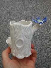 Wade Tree Trunk Posy Vase with Blue Bird 1957-59