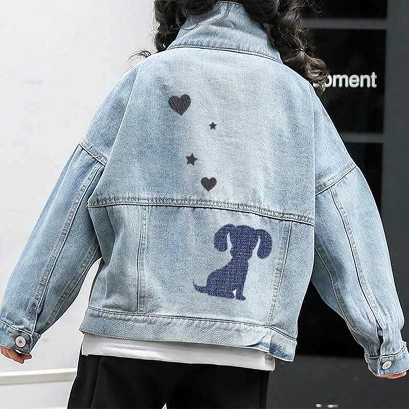 5 Colors DIY Iron on Denim Fabric Patches for Clothing Jeans Repair Kit ...