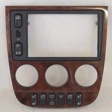 02-05 Mercedes W163 ML320 ML500 Navigation Climate Control A/C Wood Trim OEM