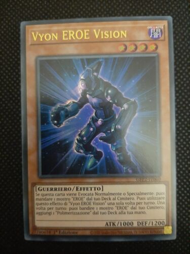 Yu-Gi-Oh! Card Vyon HERO Vision Ghosts from the Past: The Second Apparition... - Picture 1 of 1