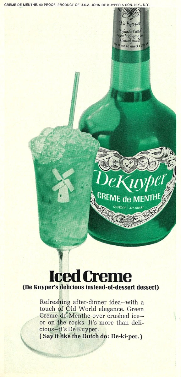 Пару постеров старой рекламы алкоголя. Ликеры DeKuyper История,Алкоголь,Ликеры,Реклама