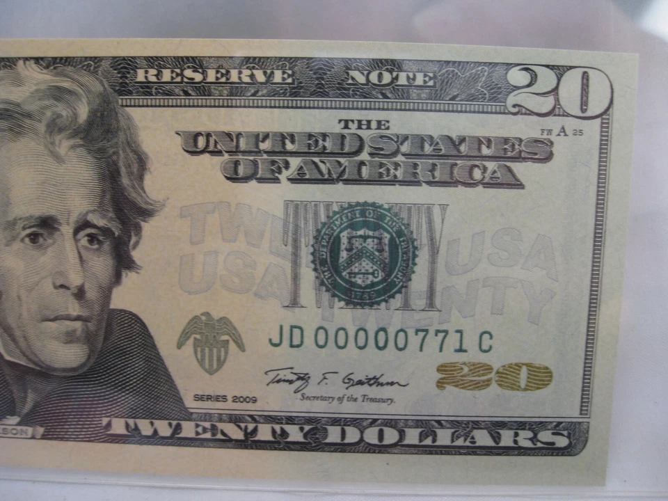 CU Crisp 2009 3 DIGIT FRN Note. PCGS Very Choice New 64PPQ. Fr#2096-D - Image 4 of 4