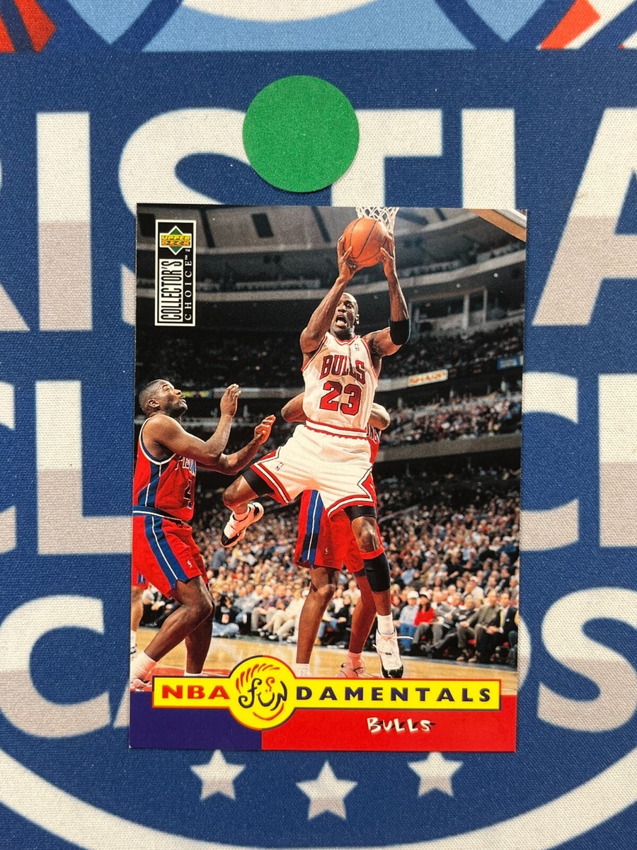 1996 Upper Deck Collector's Choice NBA Fundamentals Michael Jordan