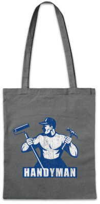 Handyman III Stofftasche Einkaufstasche DIY Enthusiast Handcraft Craft Craftsmen