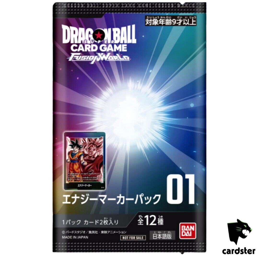 Energy Marker Promo Pack Dragon Ball Fusion World Japanese Energy Marker Promo Pack Dragon Ball Fusion World Japanese