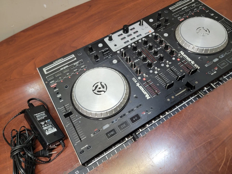 Numark NS6 4-Channel DJ Controller UNTESTED FOR PARTS - Image 3 of 4