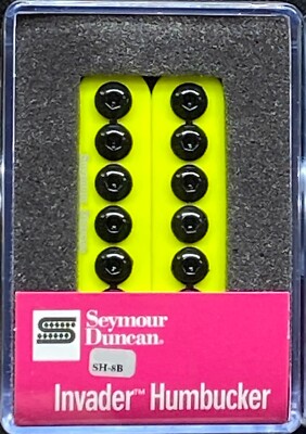 Seymour Duncan SH-8B Invader 6 String Bridge Humbucker - NEON