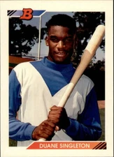 1992 Bowman #679 Duane Singleton NM-MT RC Brewers