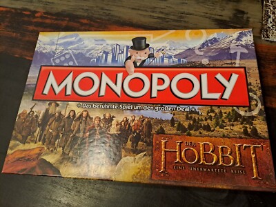 Monopoly Der Hobbit Eine unerwartete Reise - Hasbro - Neu