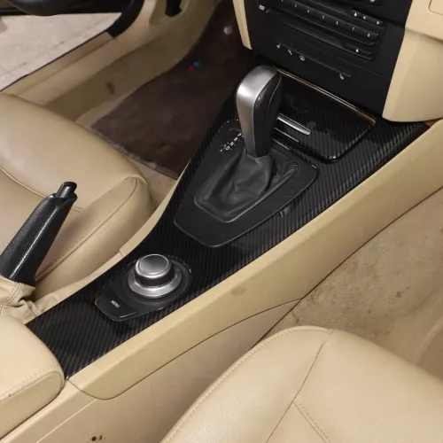 Cubierta interior de fibra de carbono ABS apta para BMW Serie 3 Sedán E90 2005-2012 - Imagen 26 de 39