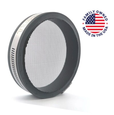 Turbo-Guard SF 4'' Inch Grey Stainless Steel Screen Air Filter for T3 T4 Garrett