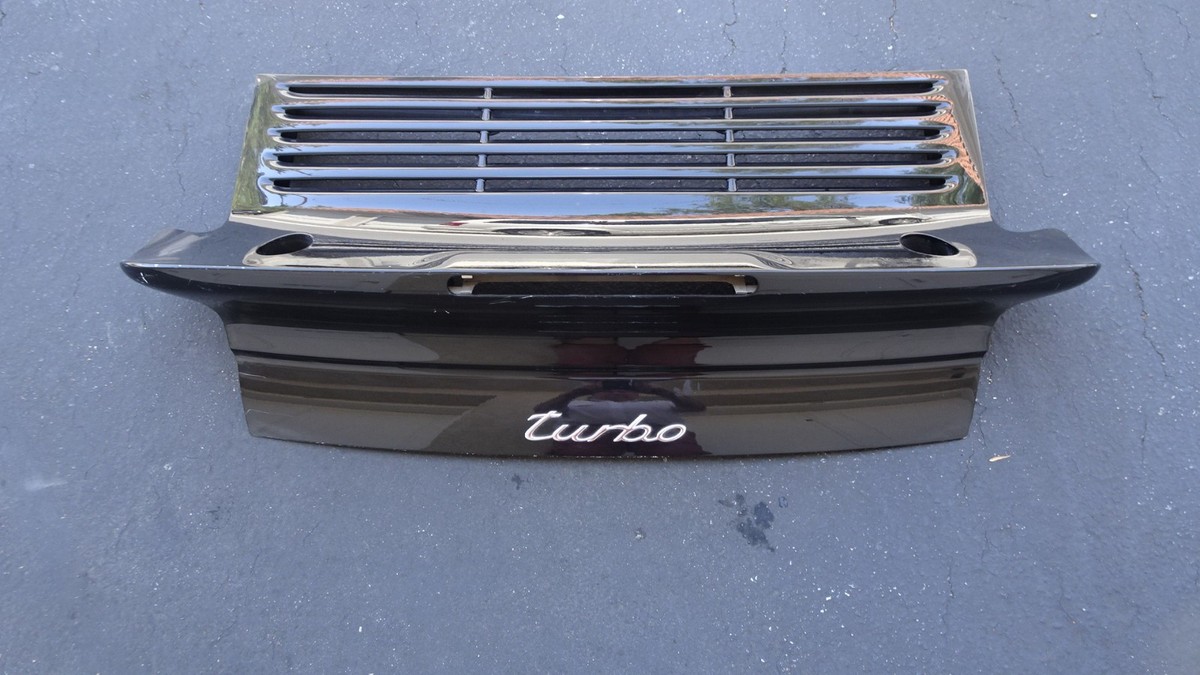 PORSCHE 996 TURBO S 2001 - 2005 REAR DECK LID LOWER SPOILER OEM