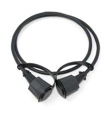 Industrial Outdoor Shielded Cat6 Cable with Tethered Dust Cap, 150ft