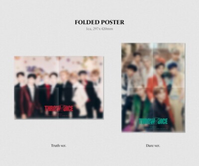 XODIAC 1st Mini Album [THROW A DICE] 2Ver SET CD+Book+P.Card