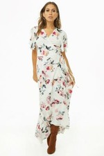 Forever 21 Floral Print Wrap Dress Size S - New with Tags