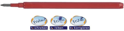 Tintenrollermine Frixion 0,4mm rot PILOT 2261 002 BLS-FR-7-R